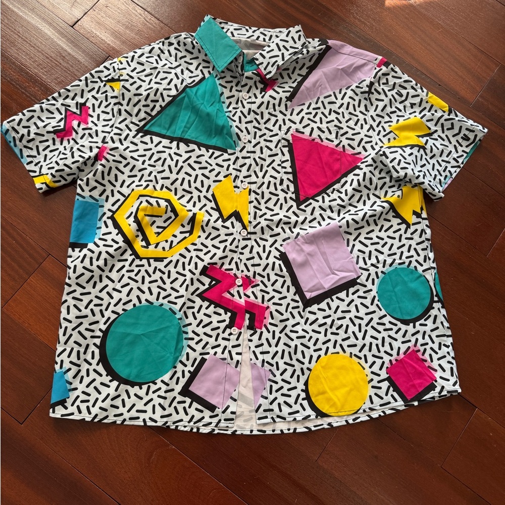 80’s inspired shirt